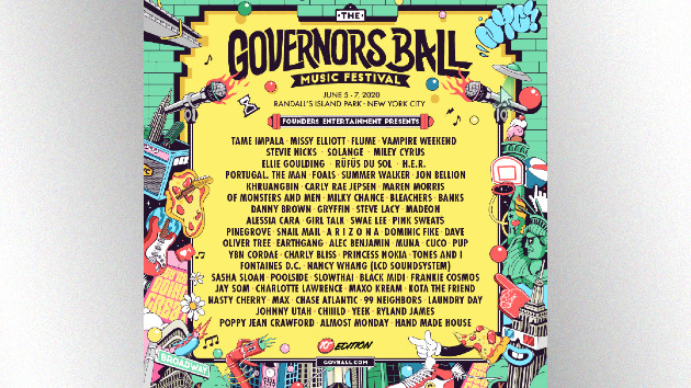 Miley Cyrus, Ellie Goulding and more to perform at 10th annual Governors Ball