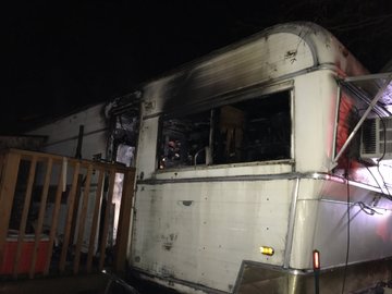 Mobile Home Fire Leaves Person In Critical Condition