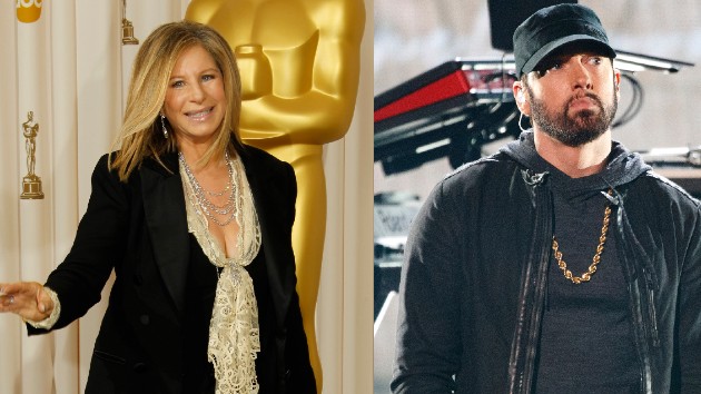 Barbra Streisand was very happy about Eminem’s surprise Oscar performance
