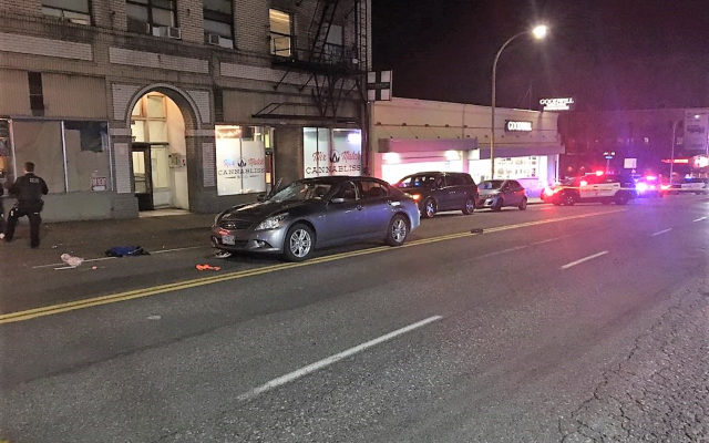 Pedestrian Hit & Seriously Injured By Car On West Burnside