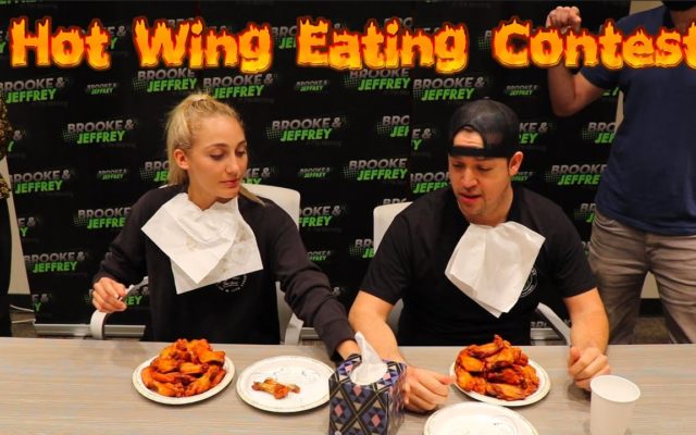 Hot Wing Eating Contest – Winner Does The Loser’s Makeup