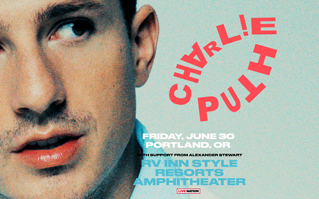 Win tickets to see Charlie Puth on 6/30